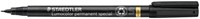 Viltstift Staedtler Lumocolor 319 special permanent S zwart
