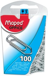 Paperclips Maped klein staal 100 stuks