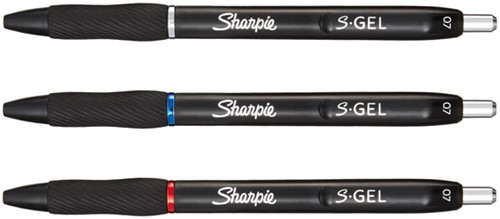 Gelschrijver Sharpie S-gel medium assorti blister à 3 stuks-2