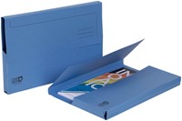 Pocketmap Exacompta Clean'Safe A4 400gr blauw-2