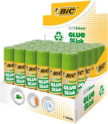 Lijmstift Bic ecolutions 8gr doos à 20+10 gratis