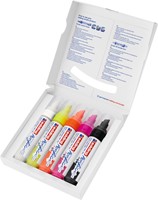 Acrylmarker edding e-5000 breed neon assorti set à 5 stuks-3