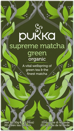 Thee Pukka supreme matcha green tea 20 zakjes