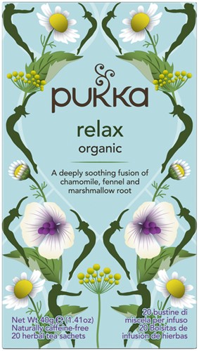 Thee Pukka relax 20 zakjes