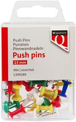 Push pins Quantore 40 stuks assorti