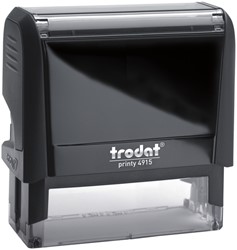 Tekststempel Trodat Printy 4915 personaliseerbaar zwart
