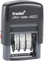 Datumstempel Trodat Printy 4820 cijfers zwart