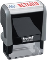 Tekststempel Trodat Printy 4912 Office betaald grijs