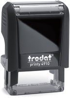 Tekststempel Trodat Printy 4910 personaliseerbaar