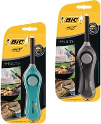 Aansteker Bic megalighter U140 multi assorti blister à 1 stuk