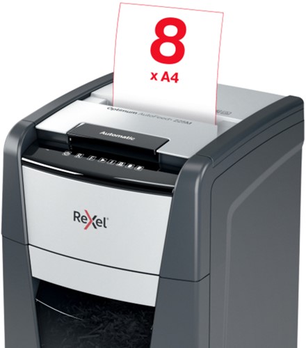 Papiervernietiger Rexel Optimum Auto+ 225M P5 snippers 2x15mm-3