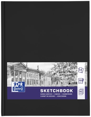 Dummyboek Oxford A4 96 vel 100 gram zwart