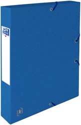 Elastobox Oxford Top File+ A4 40mm blauw