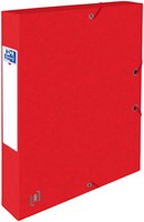 Elastobox Oxford Top File+ A4 40mm rood