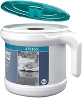 Startpakket Tork Reflex™ M4 draagbare dispenser wit/turquoise 473186-3