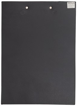 Klembord MAUL A4 staand + 2 magneten achterzijde PVC zwart-10