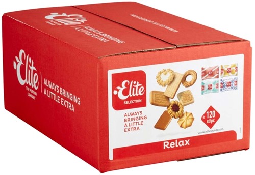 Koekjes Elite Relax biscuits 120 stuks-2
