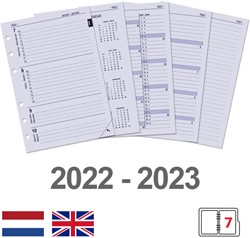 Agendavulling 2022-2023 Kalpa A5 7dagen/2pagina's