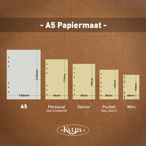 Agendavulling 2026 Kalpa A5 7dagen/2pagina's-4