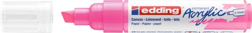 Acrylmarker edding e-5000 breed  neon roze