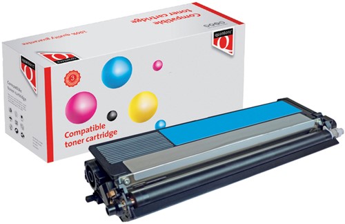 Toner Quantore alternatief tbv Brother TN-320C Blauw