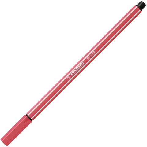 Viltstift STABILO Pen 68/47 medium roestig rood-2