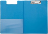 Klembordmap MAUL A4 staand met penlus PVC neon lichtblauw-4