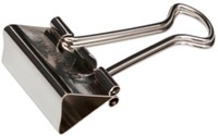 Papierklem MAUL 215 foldback 19mm capaciteit 7mm zilver 12 stuks-2