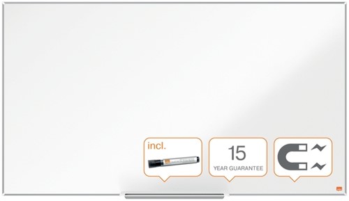 Whiteboard Nobo Impression Pro widescreen 69x122cm staal-1