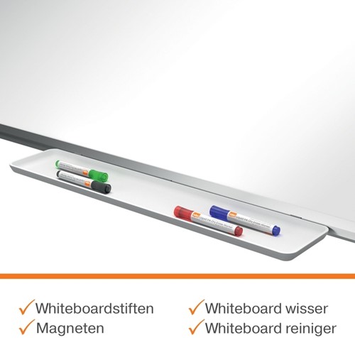 Whiteboard Nobo Premium Plus 90x120cm staal-8