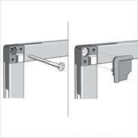 Whiteboard Nobo Essence magnetisch 45x60cm staal-1