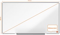 Whiteboard Nobo Impression Pro 40x71cm emaille-3