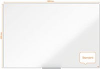 Whiteboard Nobo Impression Pro 120x180cm staal-2