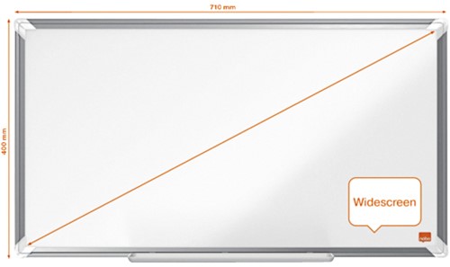 Whiteboard Nobo Premium Plus widescreen 40x71cm emaille-5