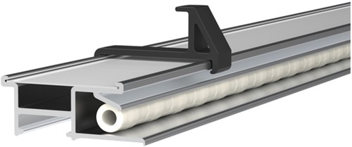 Wandrail MAULtalent Pro 50cm 5 functies aluminium-3