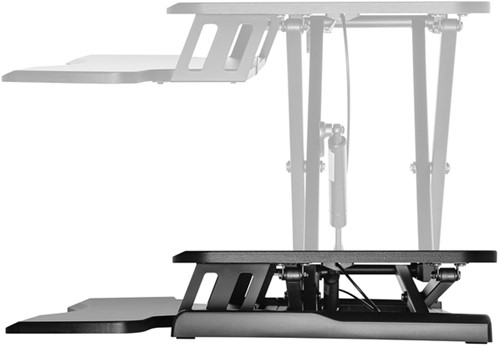 Zit-Sta werkplek Neomounts NSWS300 zwart-3