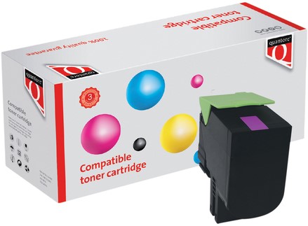 Tonercartridge Quantore alternatief tbv Lexmark 71B0H30 rood