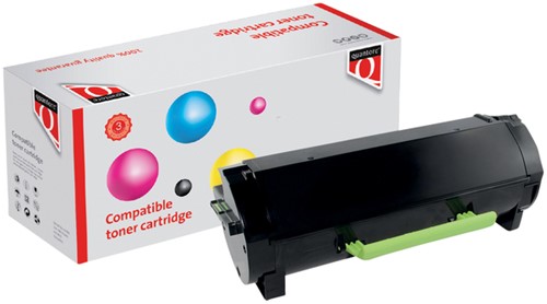 Tonercartridge Quantore alternatief tbv Lexmark 24B6186 zwart