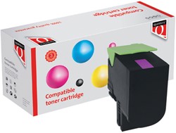 Tonercartridge Quantore alternatief tbv Lexmark 80C2XM0 rood