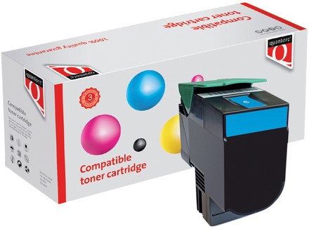 Tonercartridge Quantore alternatief tbv Lexmark C544X2CG blauw