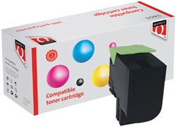 Tonercartridge Quantore alternatief tbv Lexmark 80C2SK0 zwart