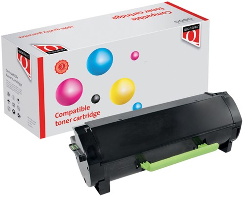 Tonercartridge Quantore alternatief tbv Lexmark 51B0XA0 zwart