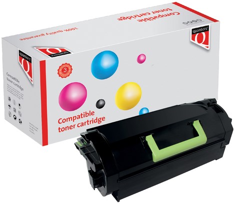 Tonercartridge Quantore alternatief tbv Lexmark 62D2H00 zwart