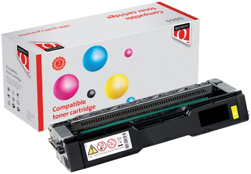 Toner Quantore alternatief tbv Ricoh 406482 geel