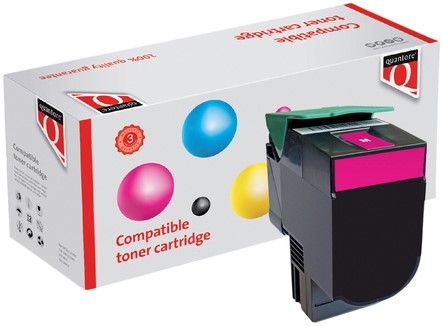 Tonercartridge Quantore alternatief tbv Lexmark C544X2MG rood