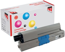 Toner Quantore alternatief tbv Oki 46490608 zwart