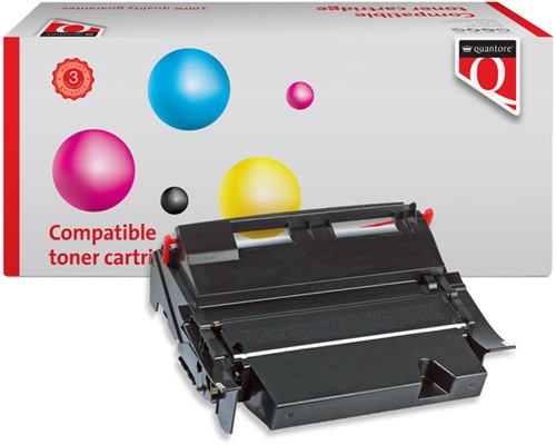 Tonercartridge Quantore alternatief tbv Lexmark 64036SE zwart