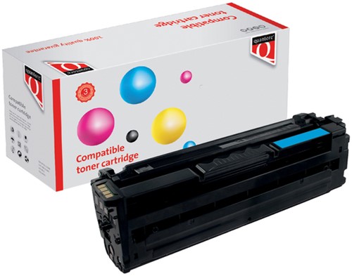 Tonercartridge Quantore alternatief tbv Samsung CLT-C505L/ELS blauw