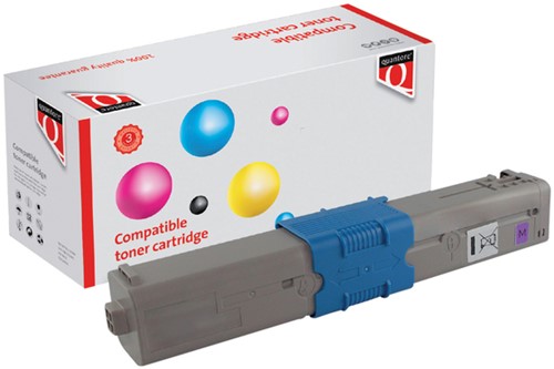 Toner Quantore alternatief tbv Oki 44844506 rood