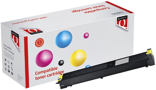 Toner Quantore alternatief tbv Sharp MX-31GTYA geel